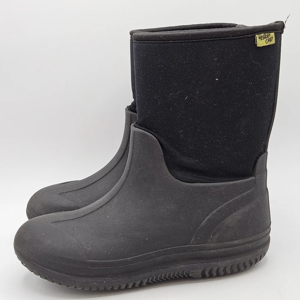 Western Chief Kids Freestyle Neoprene Outdoor Boot Lightweight Waterproof Size 1